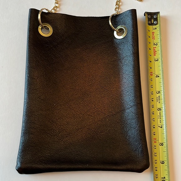 NEW Leather cell phone crossbody/pouch - Picture 8 of 11